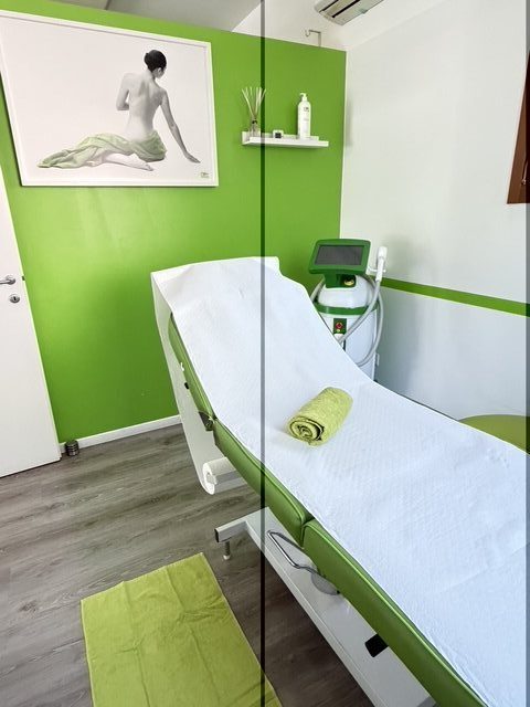 La cabina del centro No+Vello Padova Santa Croce